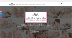 Desktop Screenshot of oldfarmobgyn.com